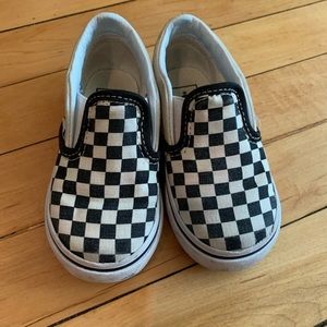 Toddler Checkered Vans